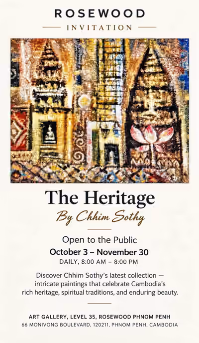 The Heritage by Sothy Chhim
