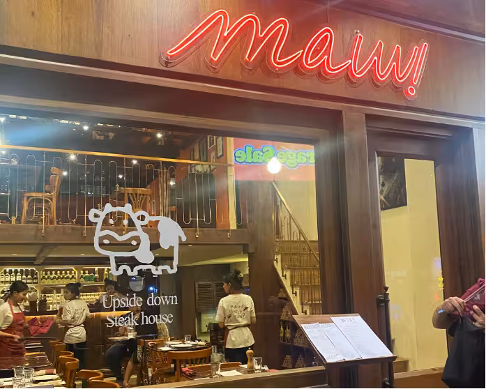 Langka Lane branch of Mauu! restaurant in Phnom Penh