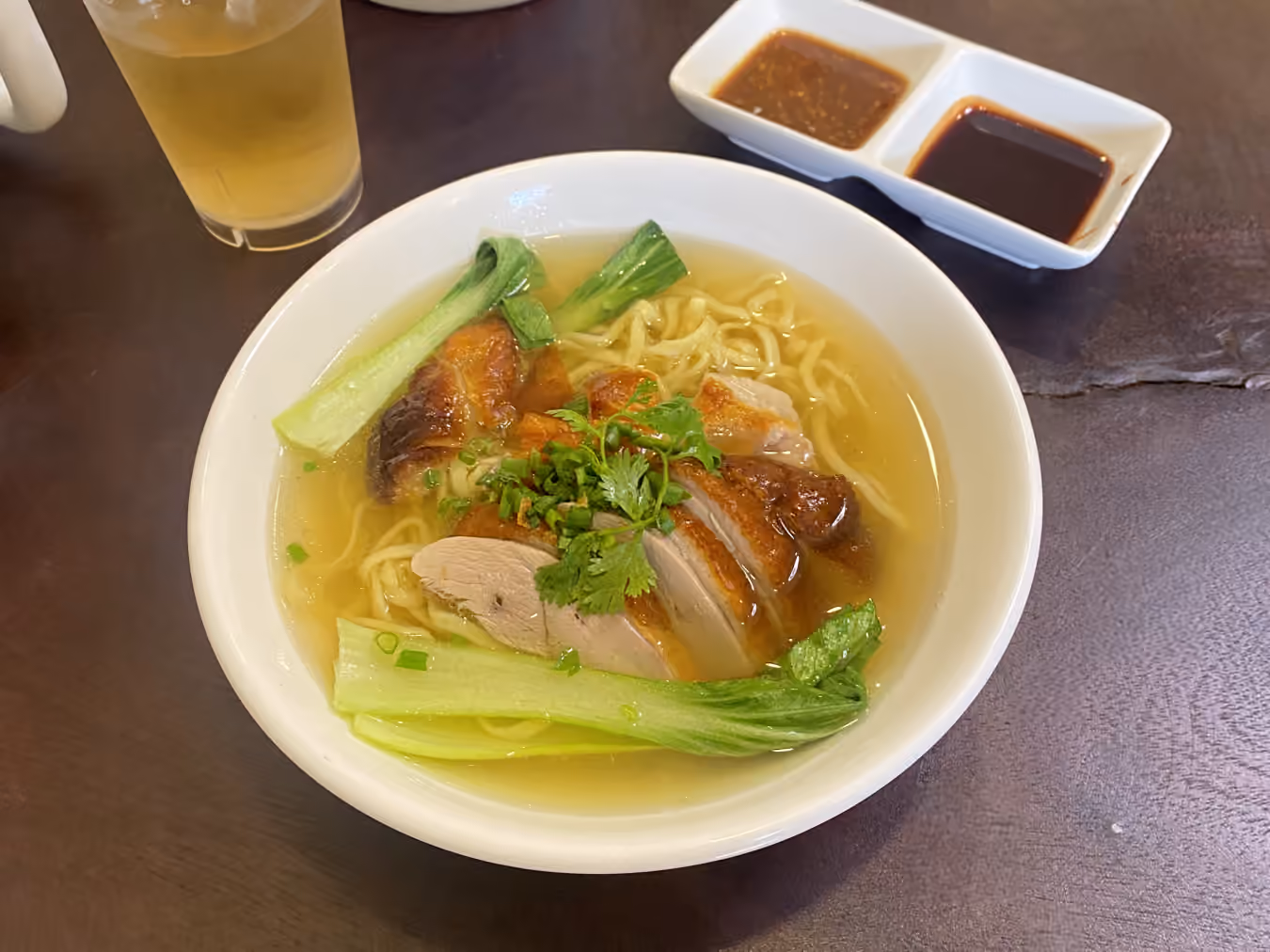 Roast duck and noodles at Nai Nai Eating House, Chinese roastery in Phnom Penh