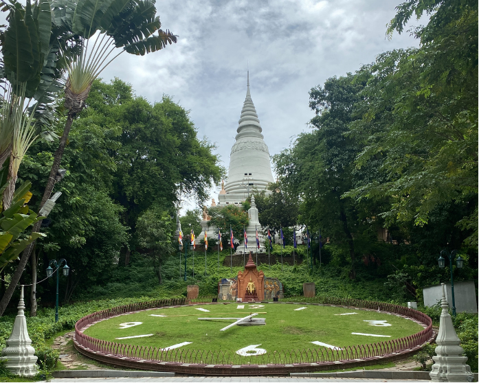 Clock of Wat Phnom