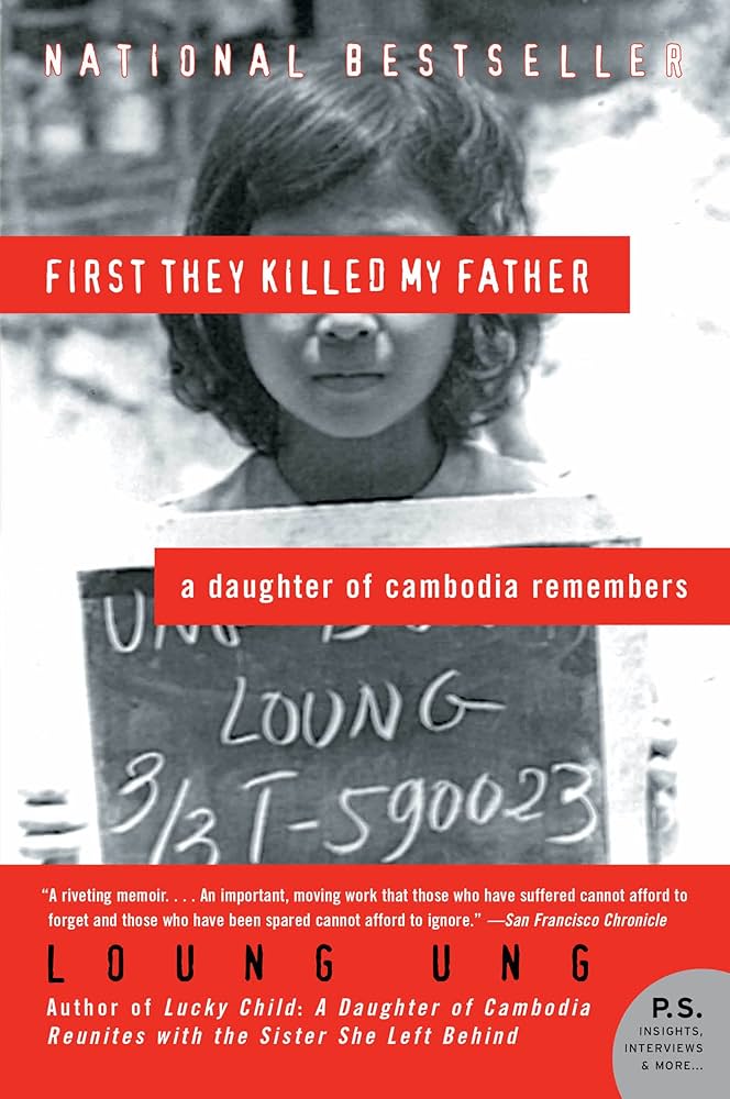 First they killed my father book